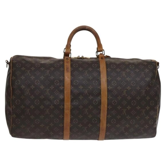 LOUIS VUITTON Monogram Keepall Bandouliere 60 Boston Bag M41412 LV Auth yk17545 - Picture 2 of 16